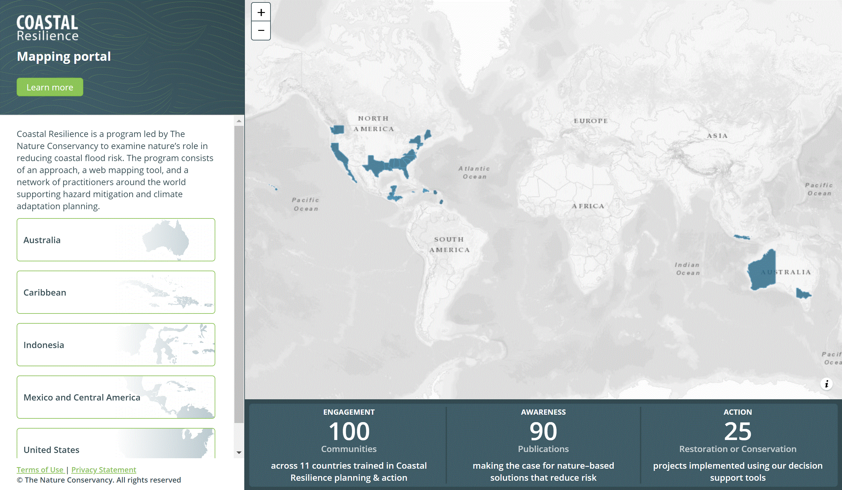 Coastal Resilience Mapping Portal