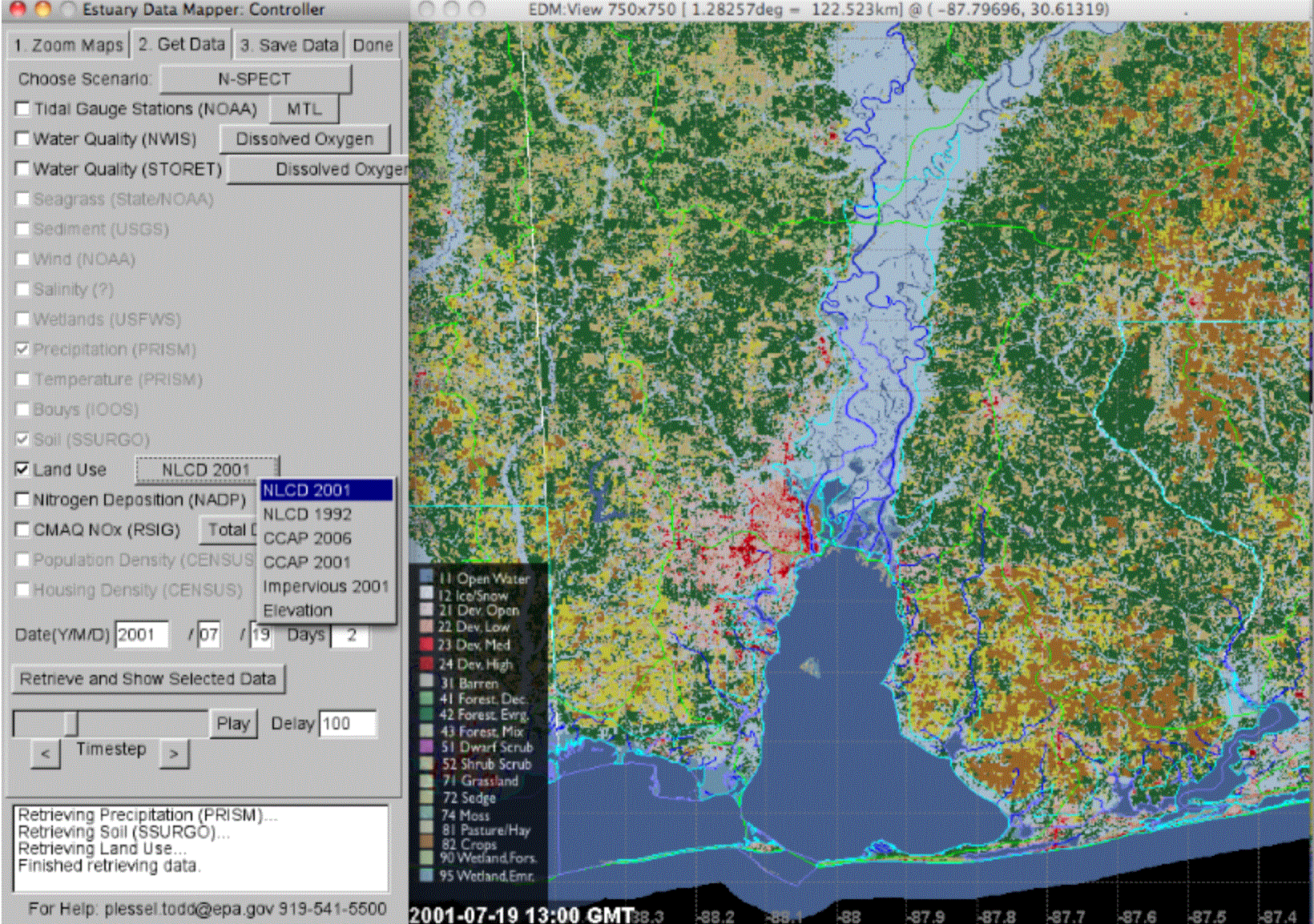 Estuary Data Mapper