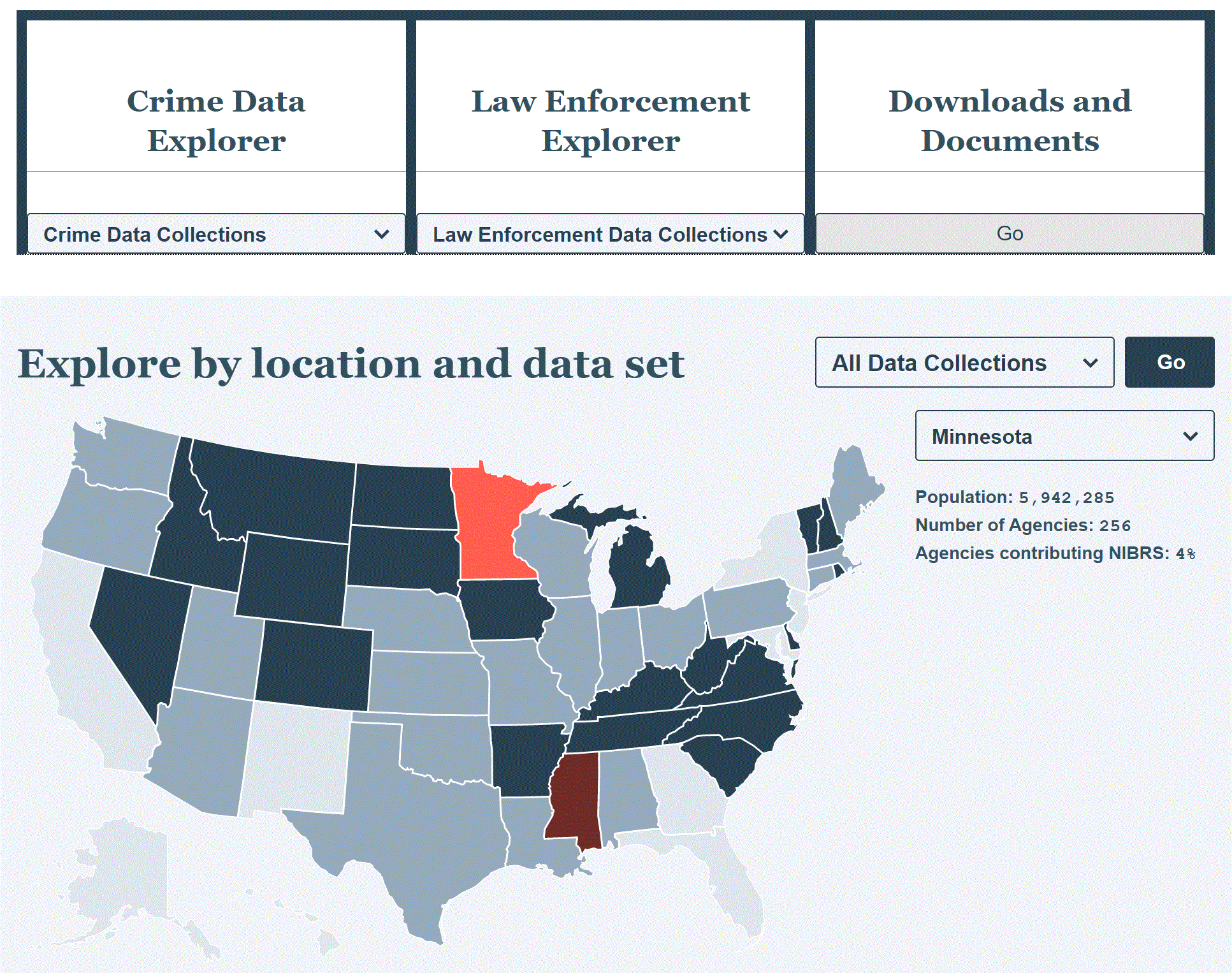 FBI Crime Data Explorer