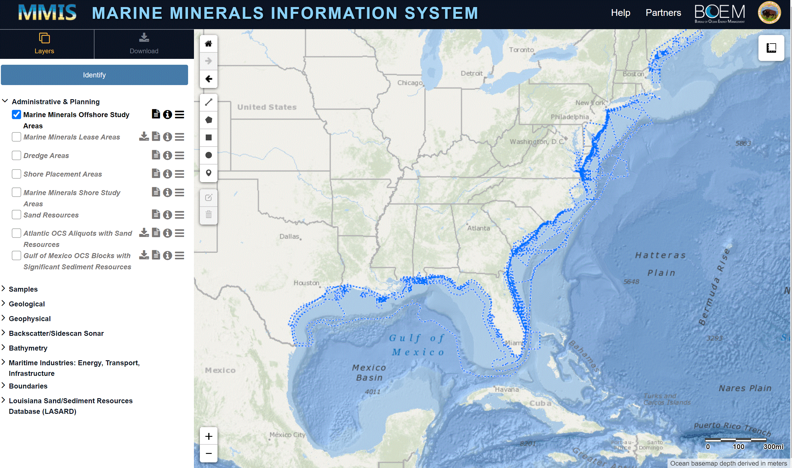 Marine Minerals Information System