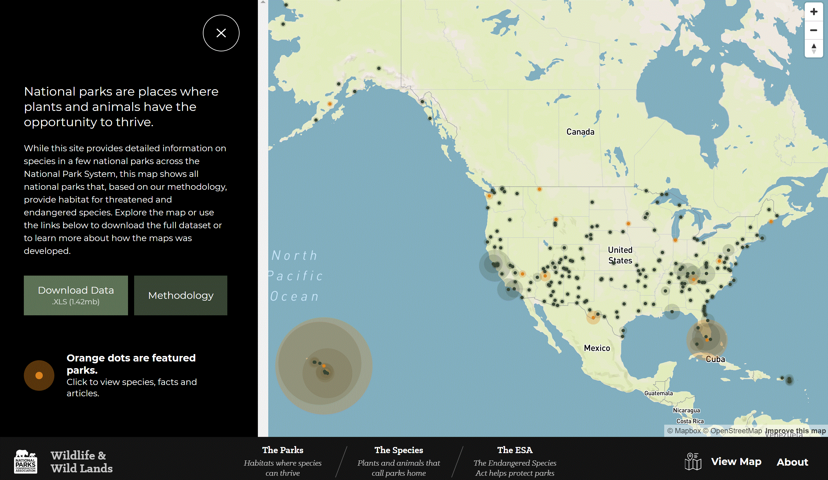 Threatened and Endangered Species in National Parks