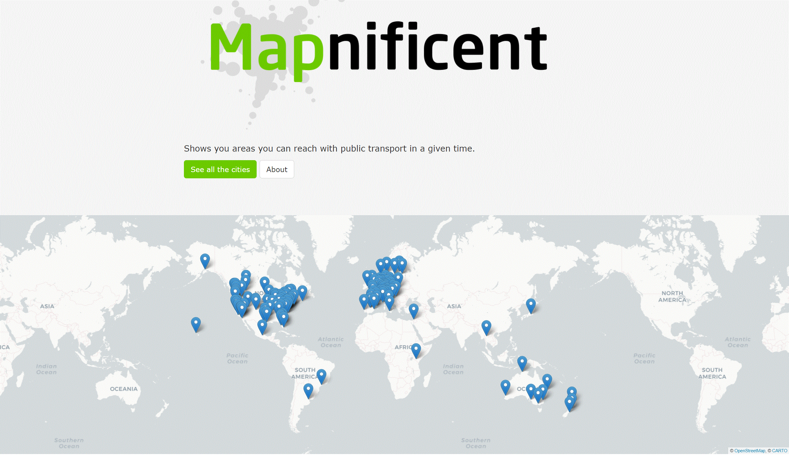 Mapnificent