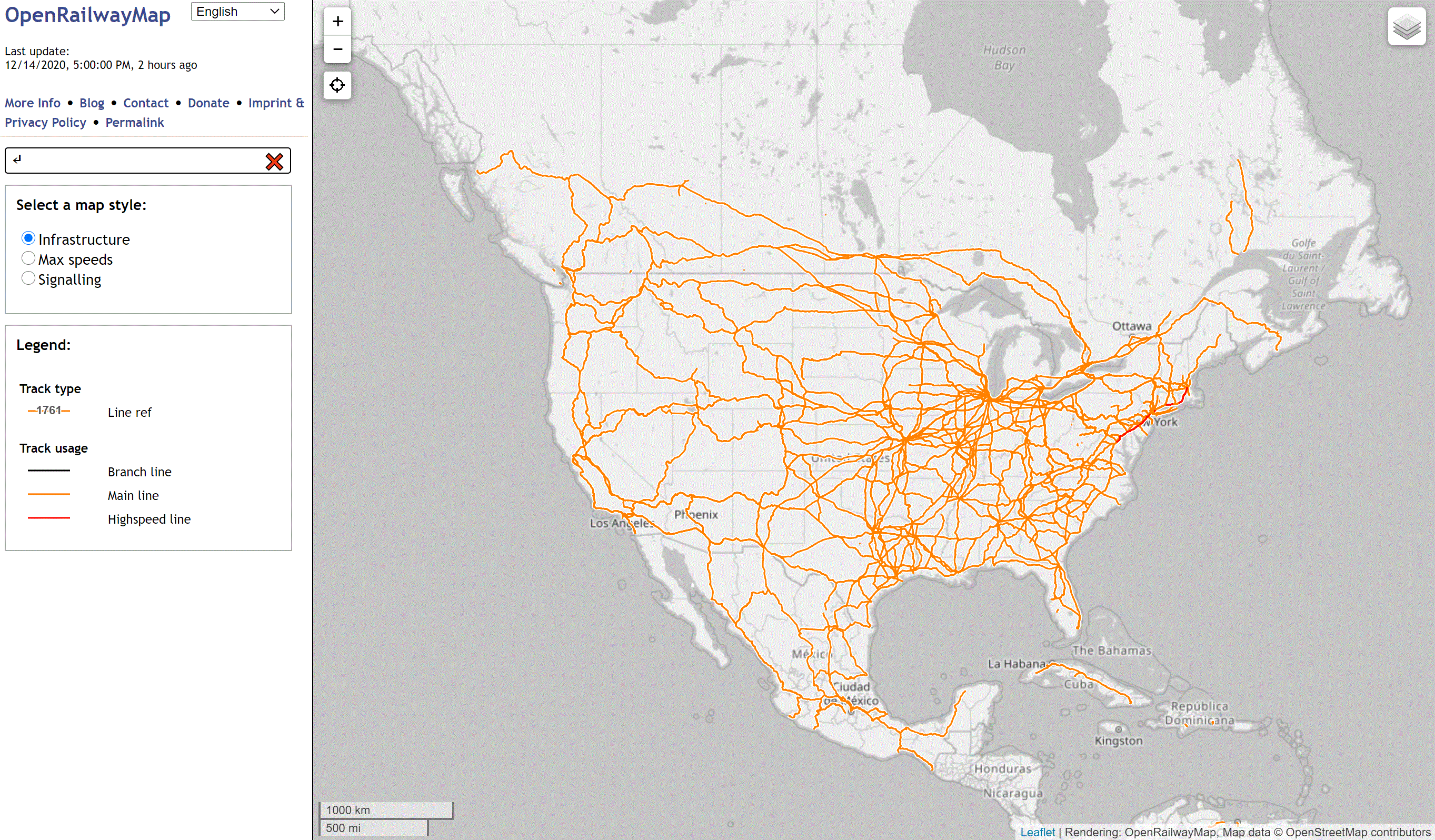 Open Railway Map