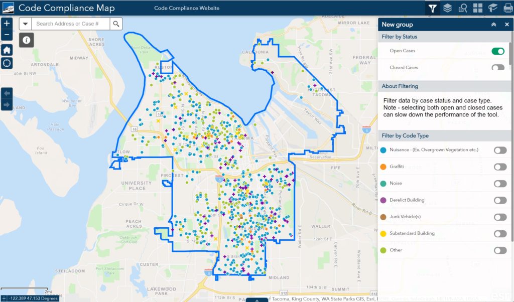 Code Compliance Map