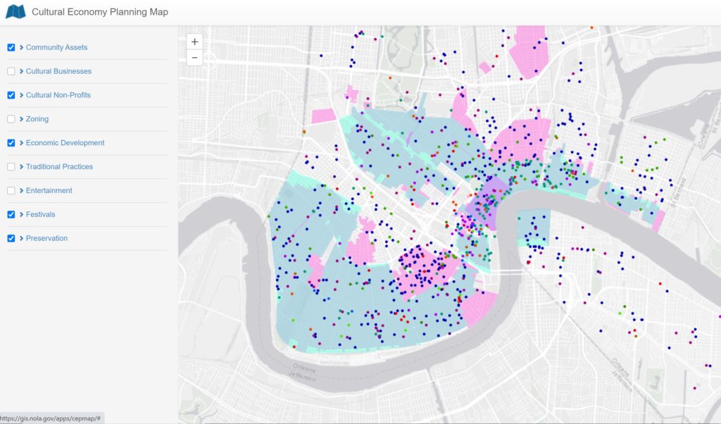 Cultural Economy Map