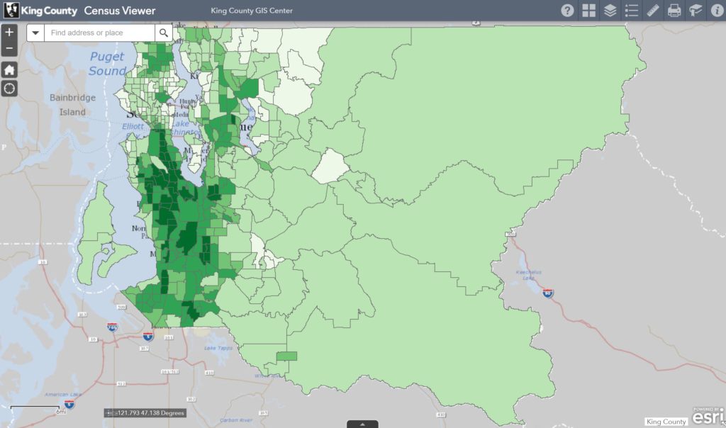 King County Census Viewer