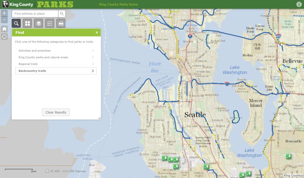 King County Park Finder