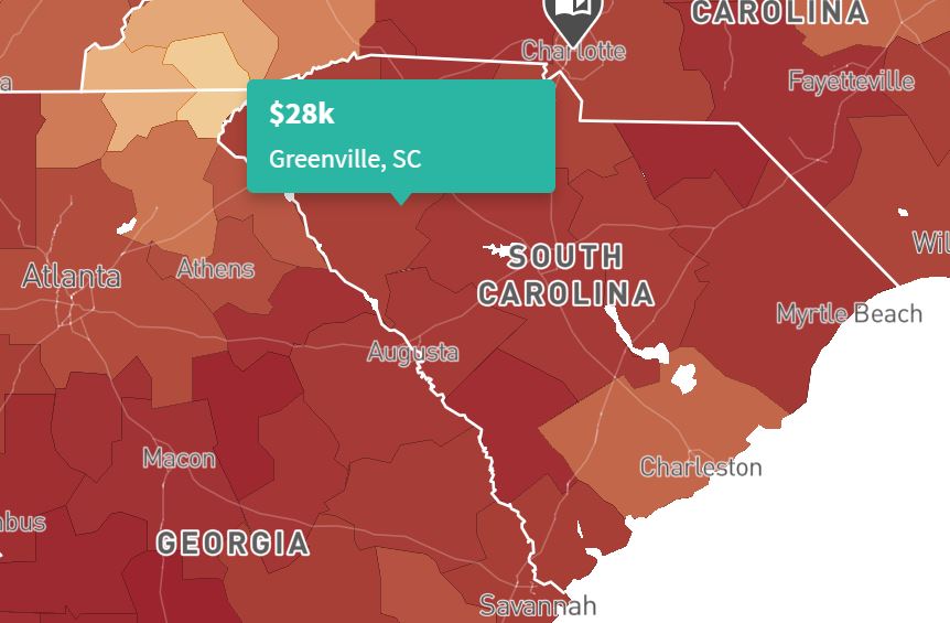 south carolina poverty