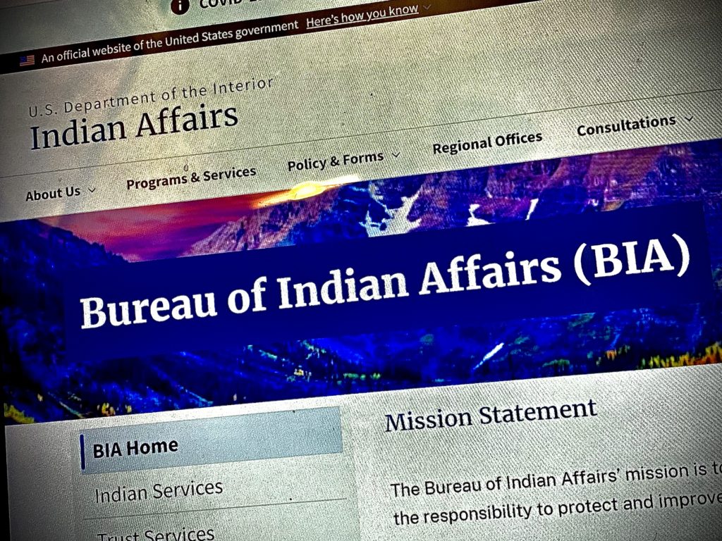 Bureau of Indian Affairs Funding