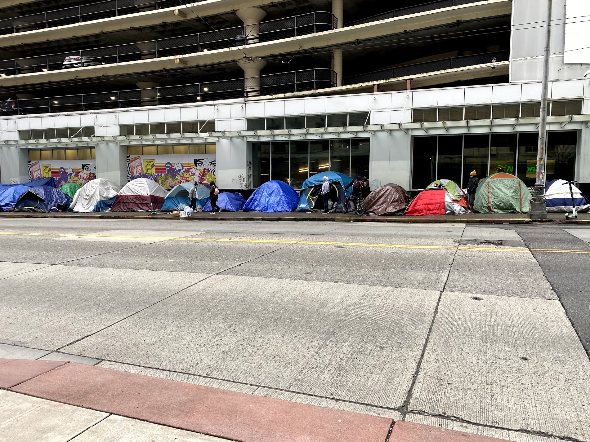 homeless encampments in Seattle