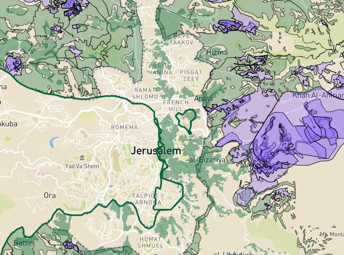Interactive Maps to Better Understand the Israeli-Palestinian Conflict