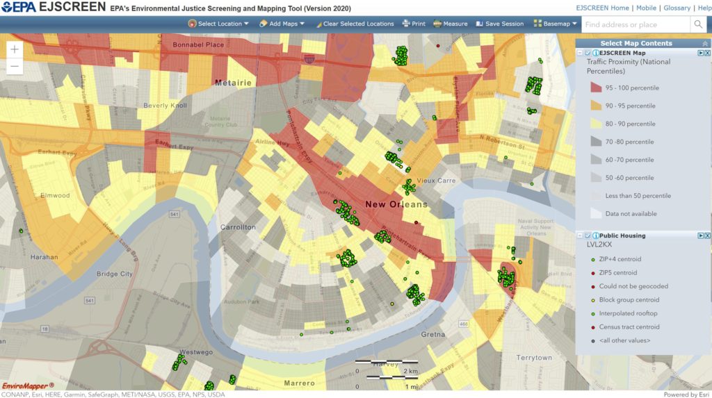 environmental justice tool