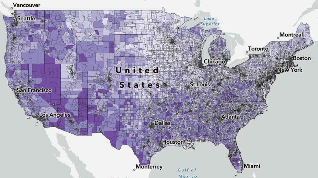 Hazard risk across the U.S.