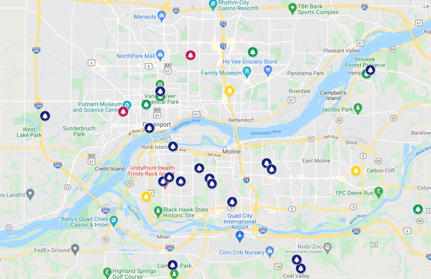 Christmas Light Maps are Popular Here's How to Make Your Own