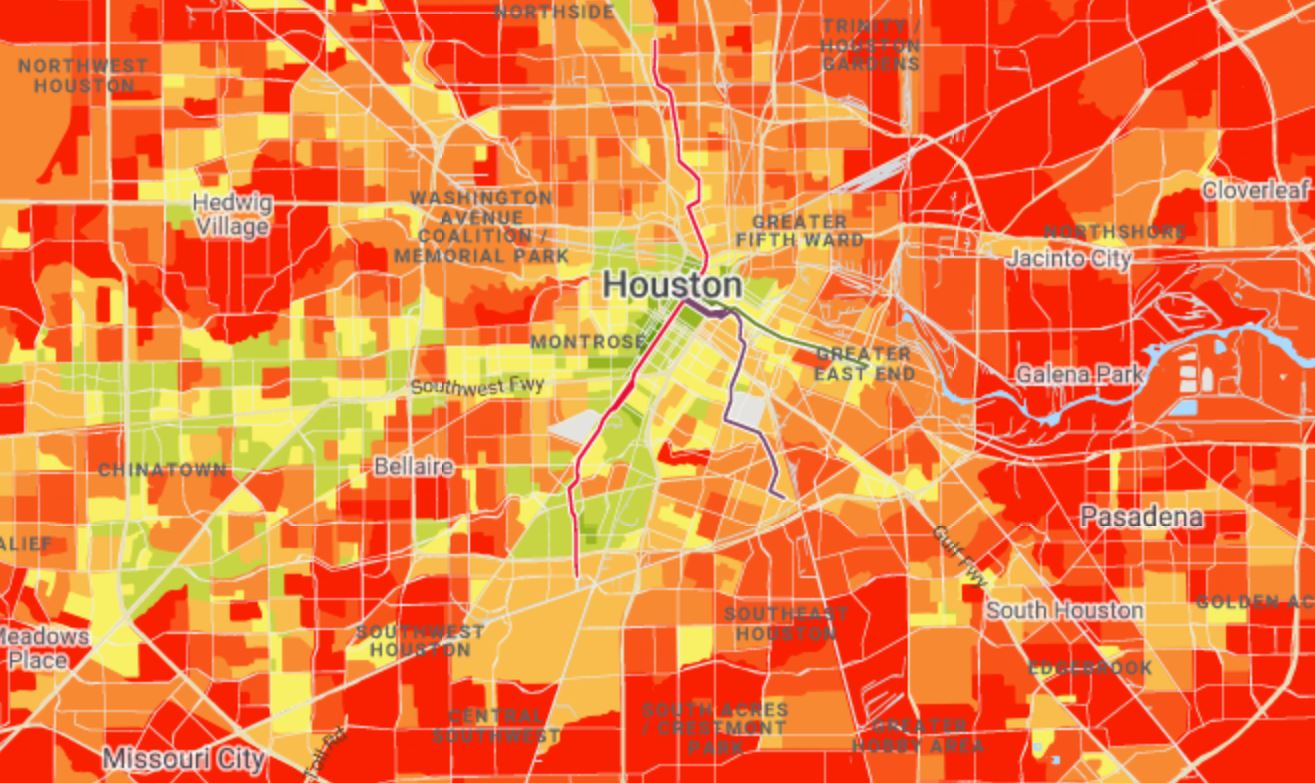 shows total driving costs in Atlanta