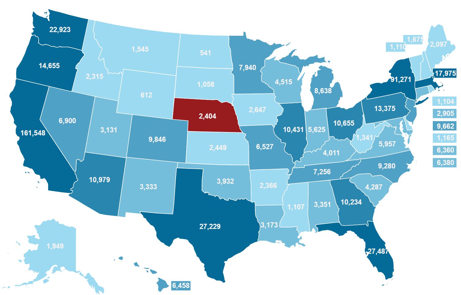 homeless statistics for the United States