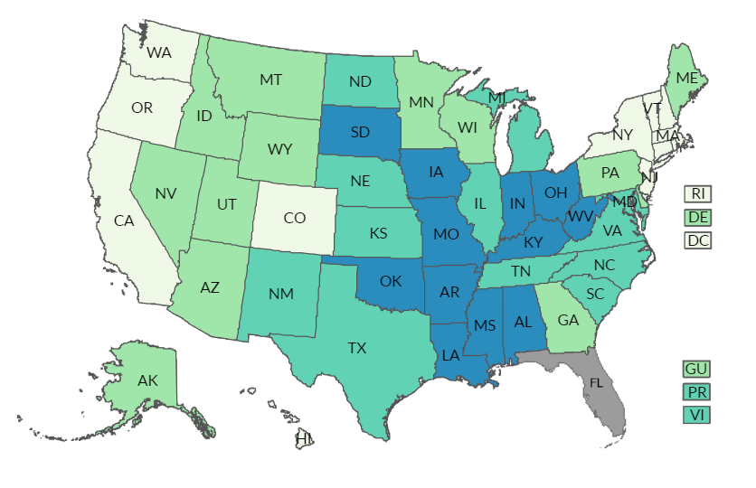 most-obese-and-overweight-states-in-the-us